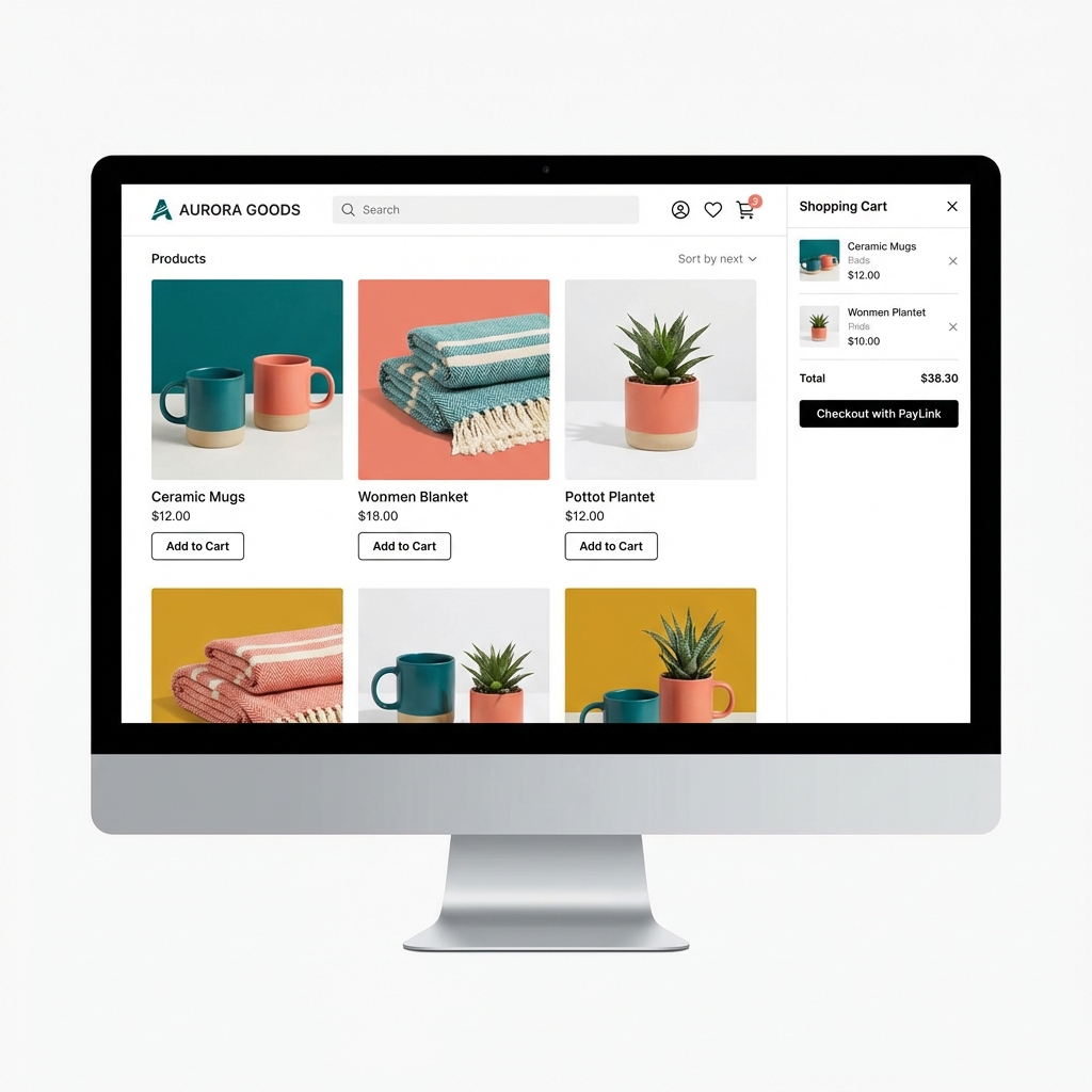 E-commerce platform screenshot
